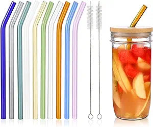 Bent Glass Straw