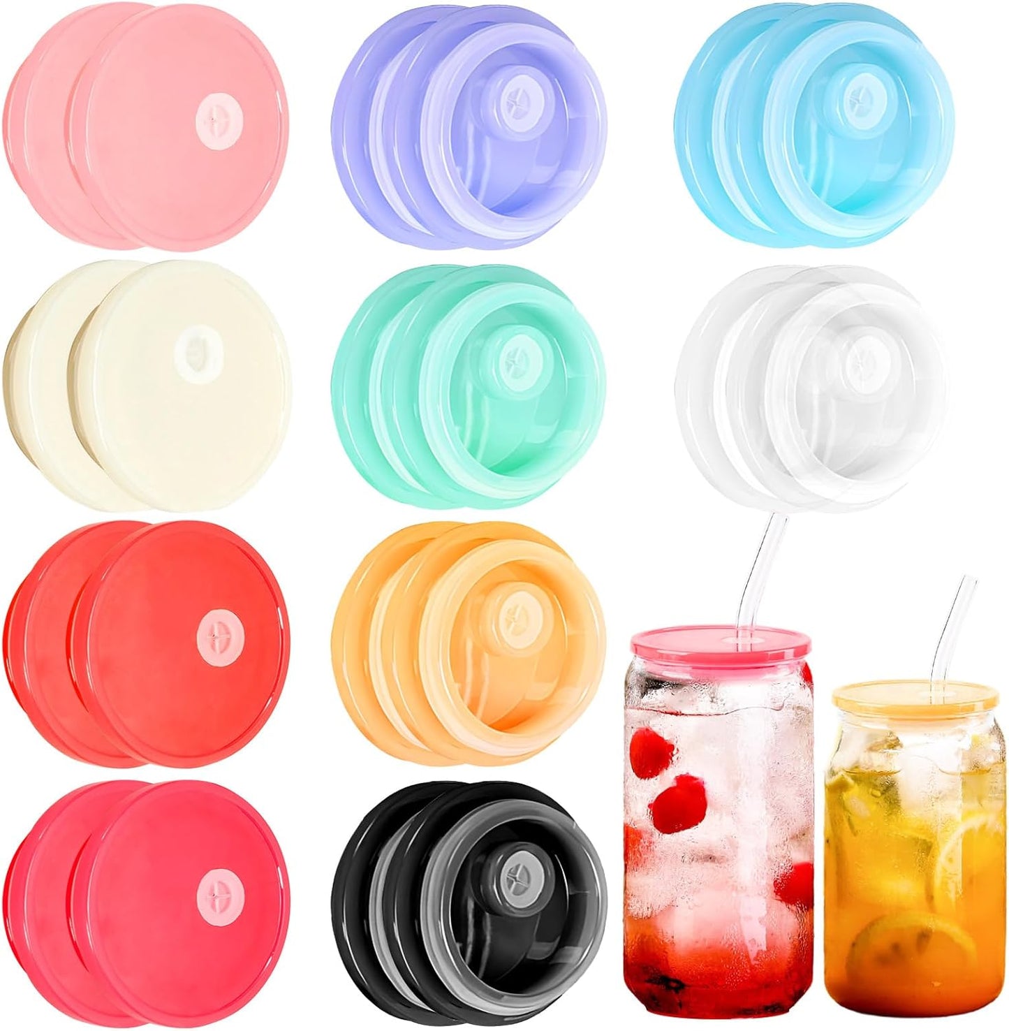 16 & 20 oz Colored lid