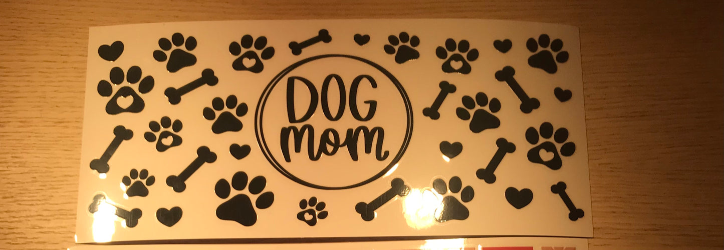 Dog Mom Decal wrap