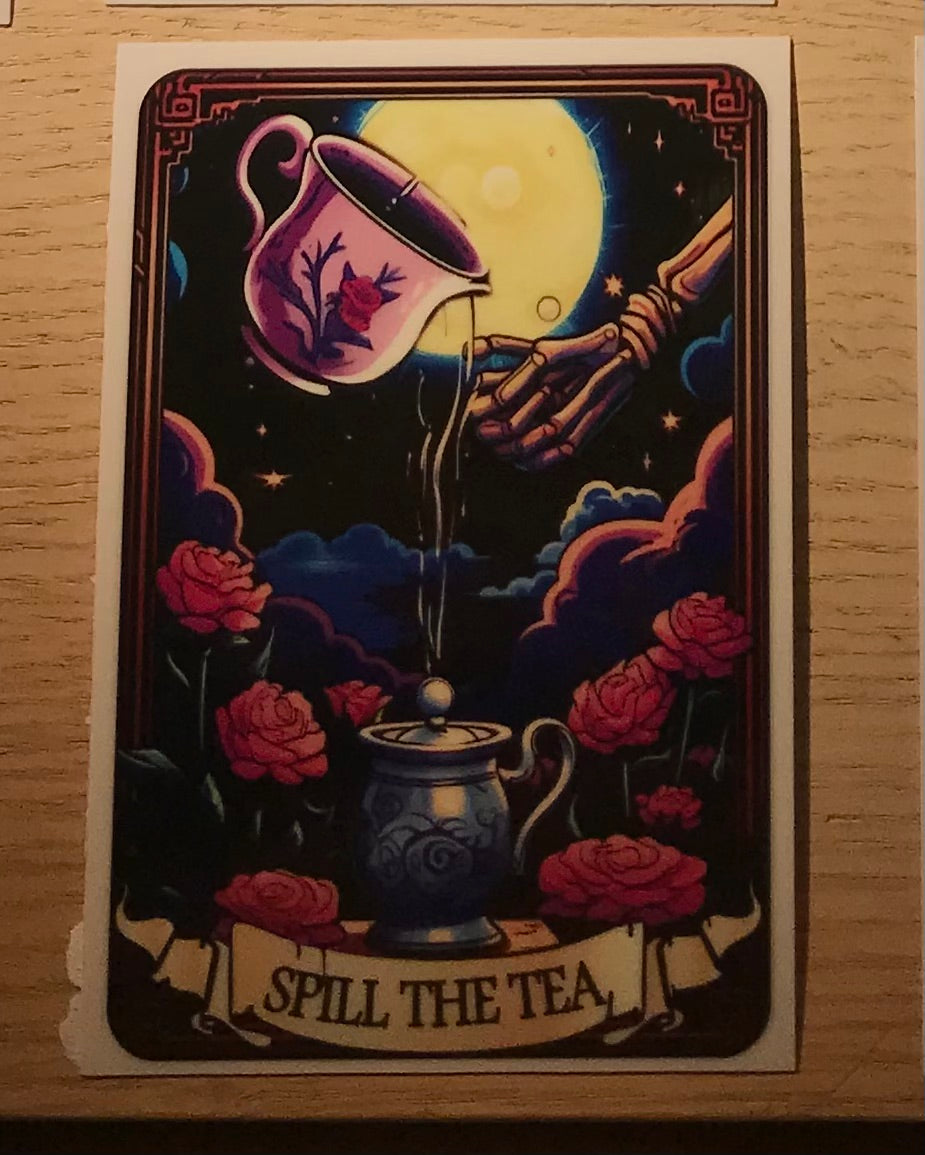 Spill the Tea Decal Wrap