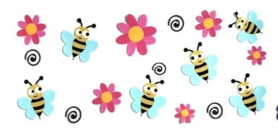 Cute Bees Decal Wrap