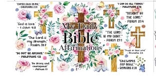 Daily Bible Affirmations Decal Wrap #1