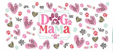 Dog Mama Decal Wrap