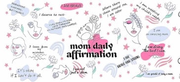 Mom daily Affirmations Decal Wrap