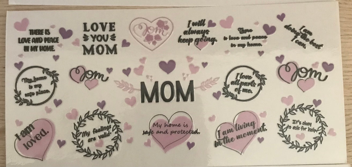 Mom Decal Wrap
