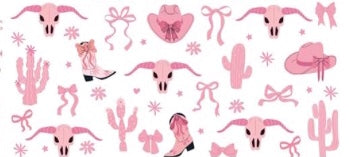 Bows, Hats and Cactus Decal Wrap