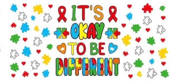 To Be Different Decal Wrap (autism)