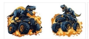 Monster Trucks w Dino Decal Wrap
