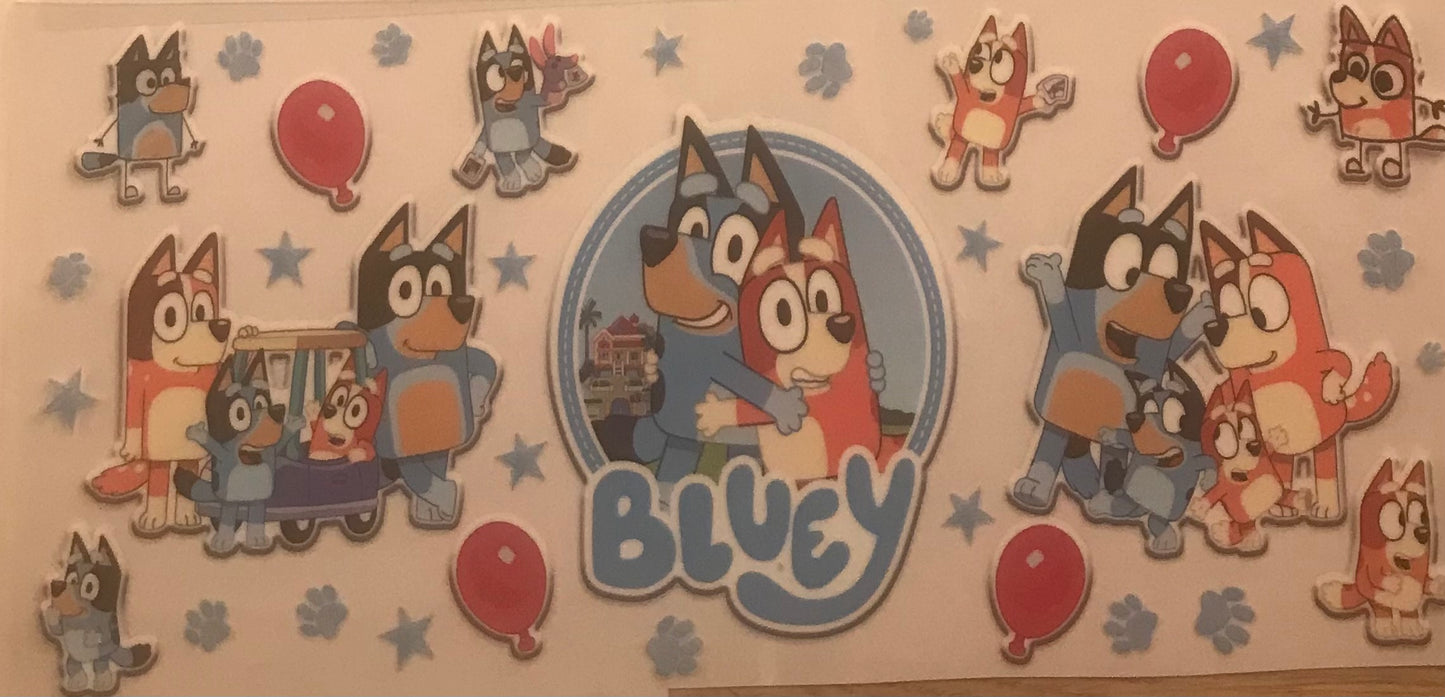 Bluey Decal Wrap 2
