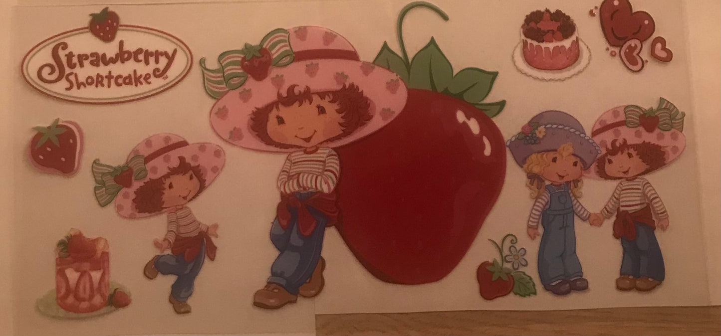 Strawberry Shortcake Decal Wrap 2