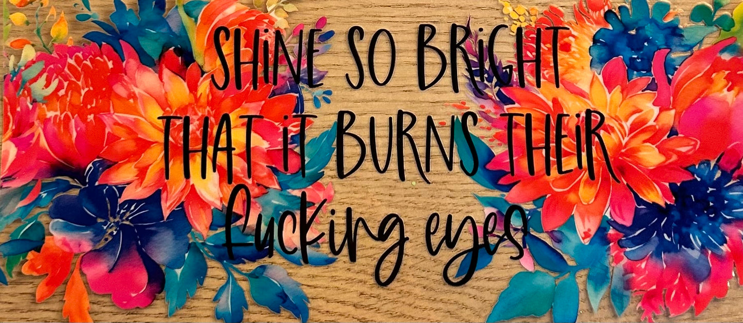 Shine So Bright Decal Wrap