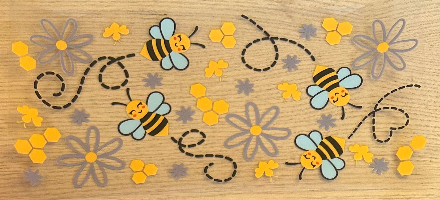 Cute Bees Decal wrap