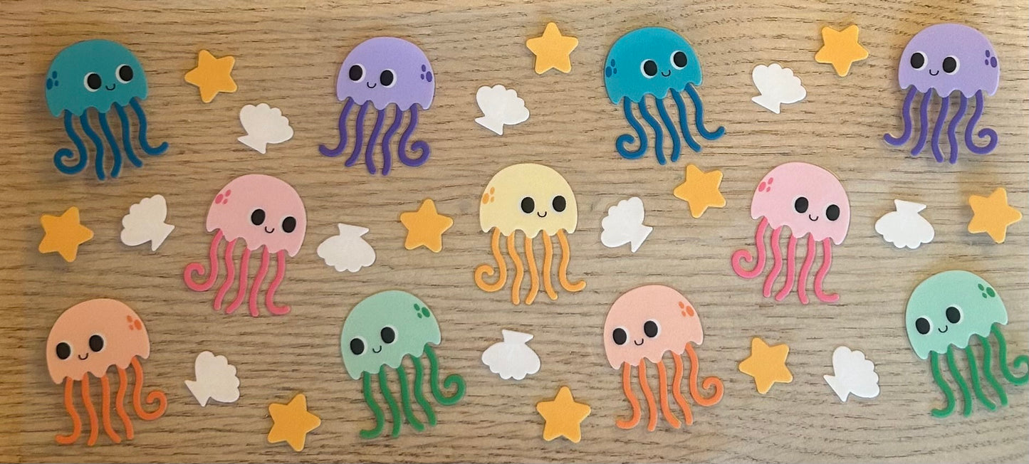 Cute Colorful octopus Decal Wrap