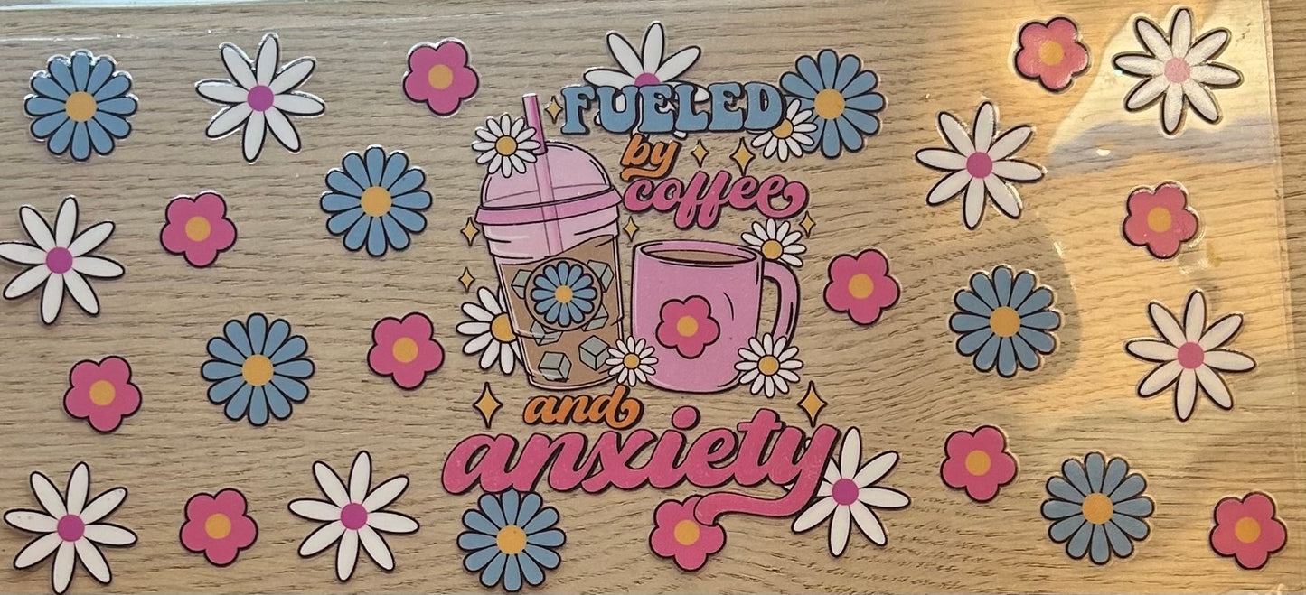Coffee and Anxiety Decal Wrap
