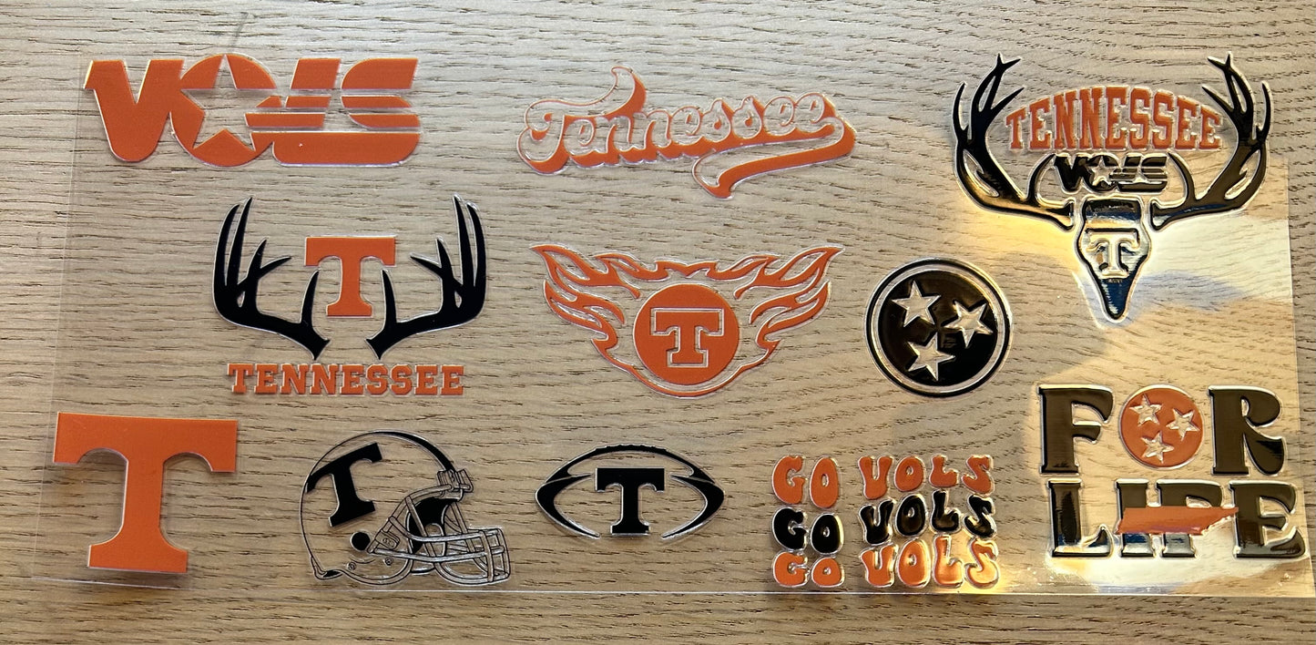 Tennessee Volunteer decal wrap