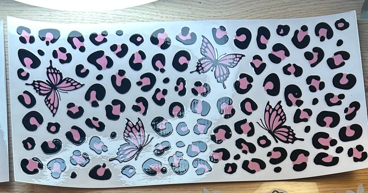Butterfly print Decal