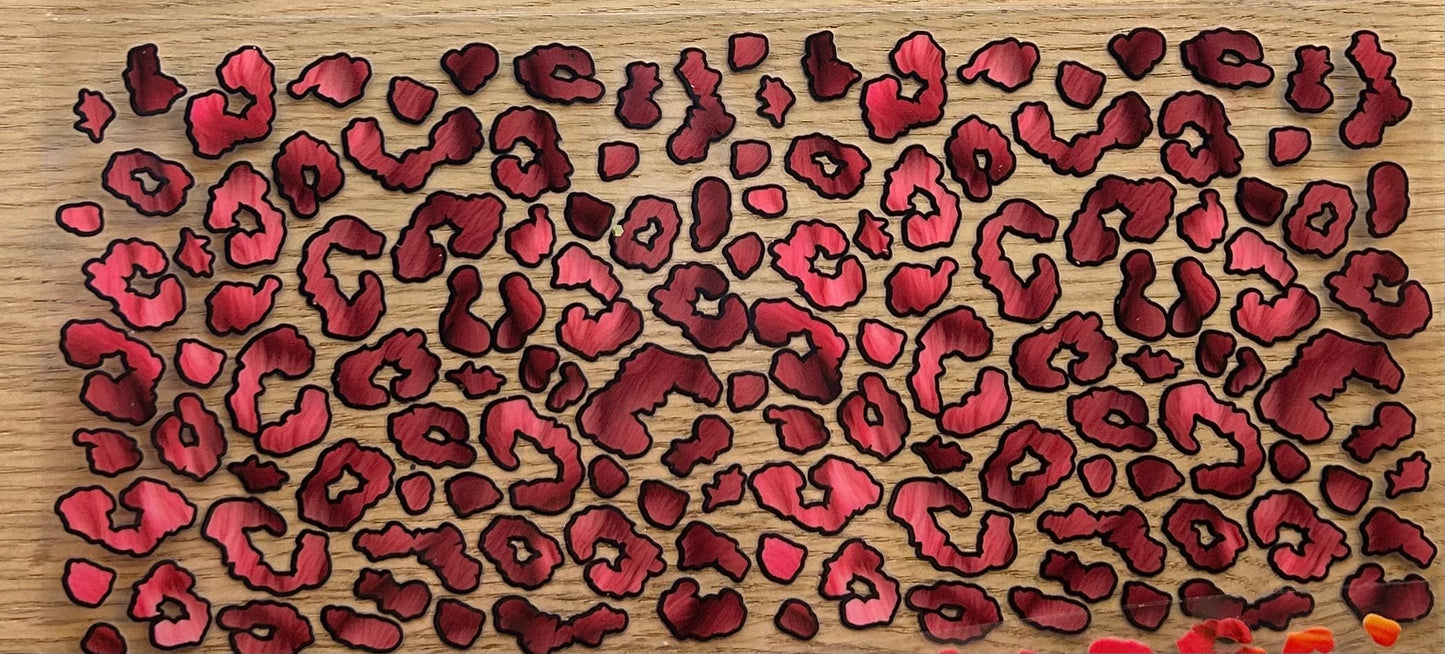 Pink (non-holographic) print Decal