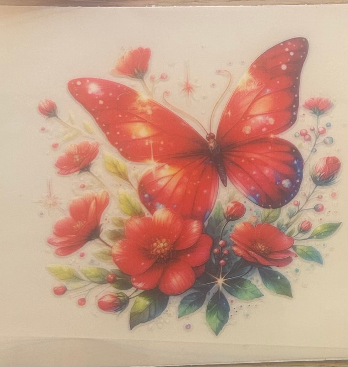 Butterfly Decal Wrap