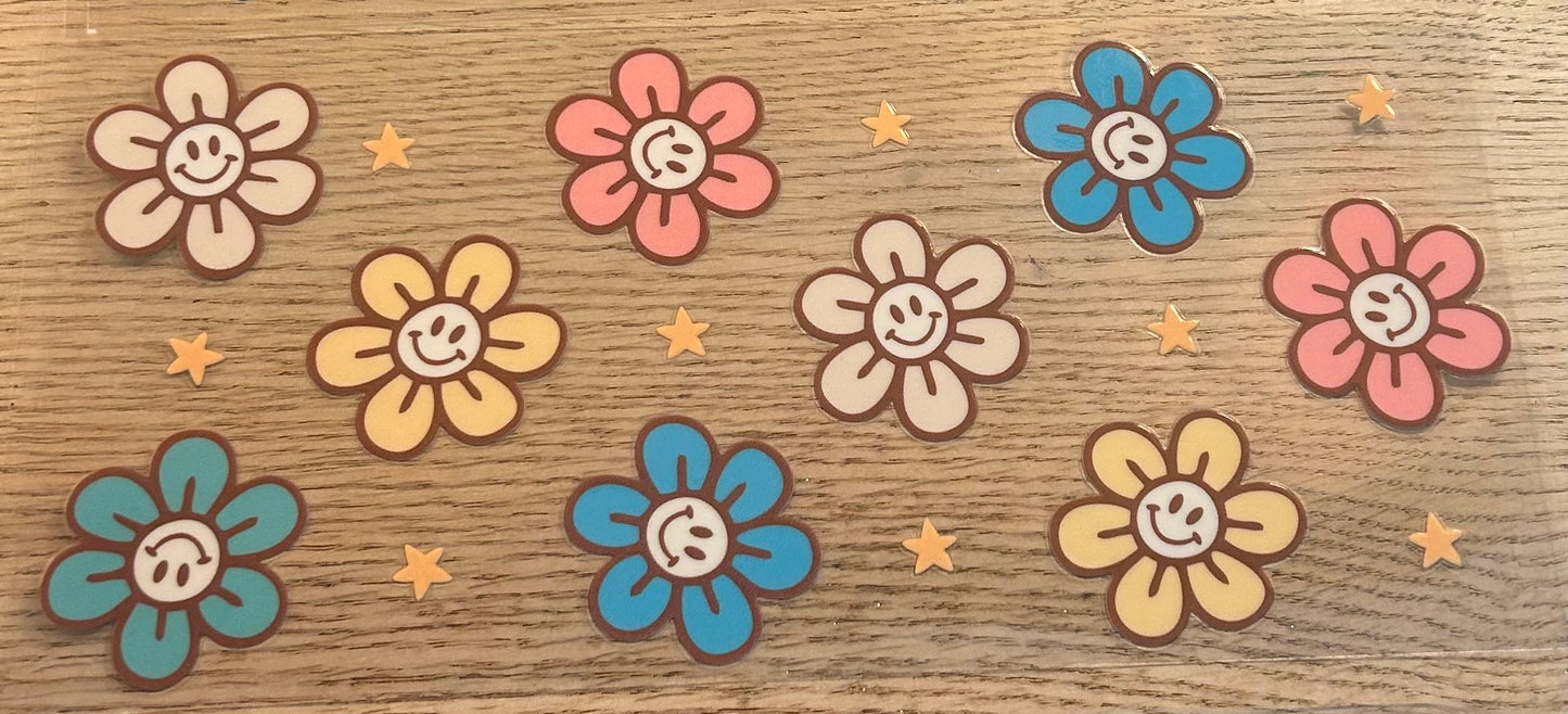 Color Flowers w Smiley Decal Wrap