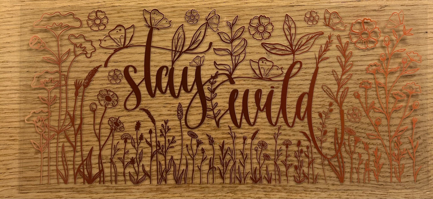 Stay Wild Decal Wrap