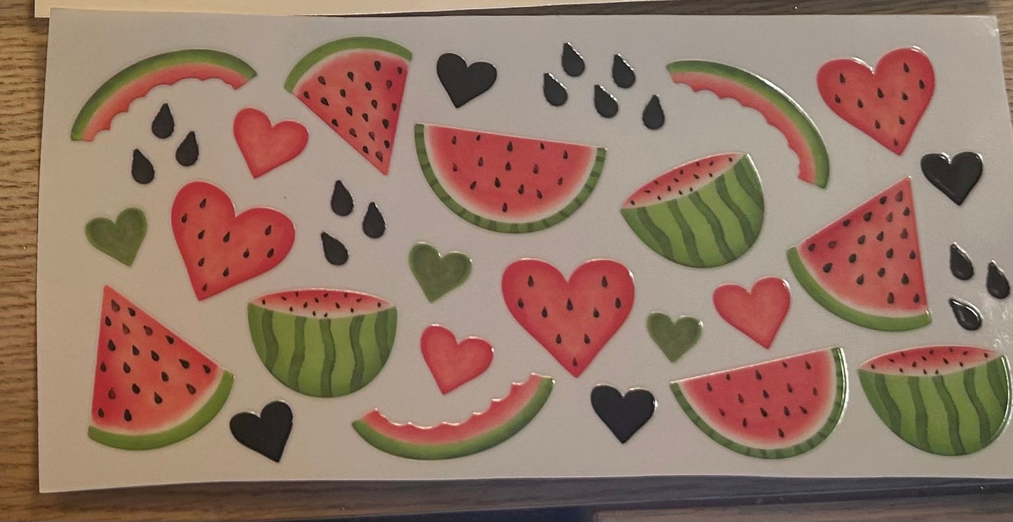 Watermelon decal