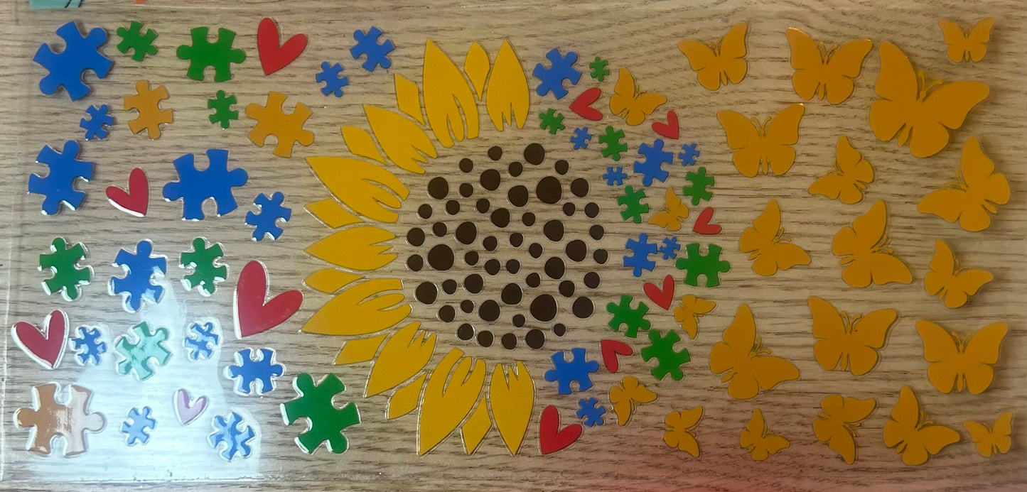 Autism Sunflower