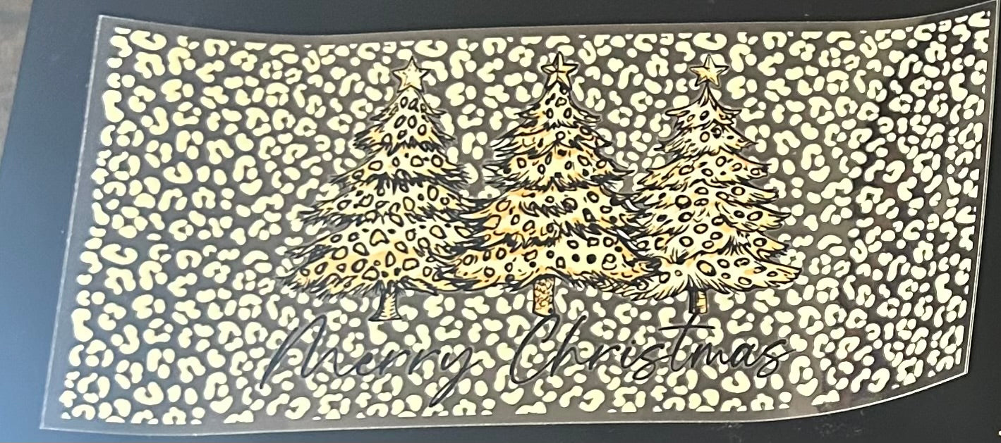Merry Christmas with leopard print (Amanda)