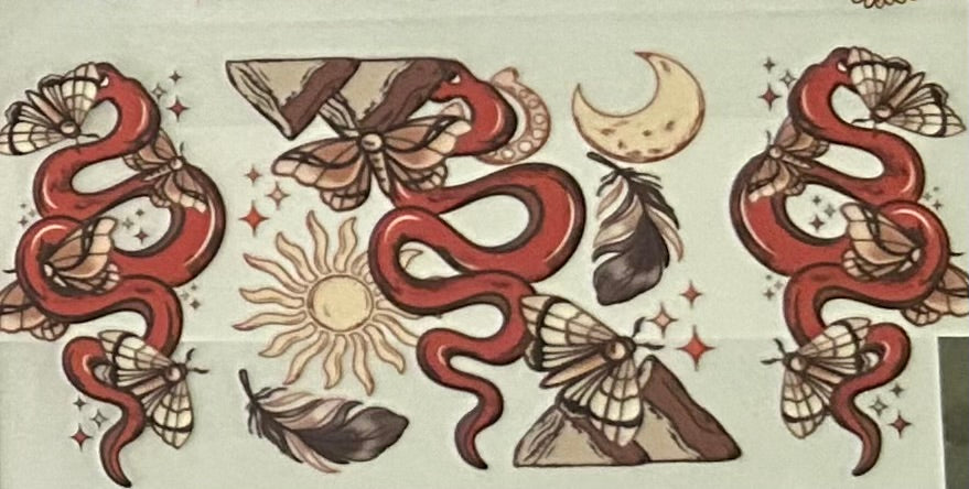 Snake & Moths