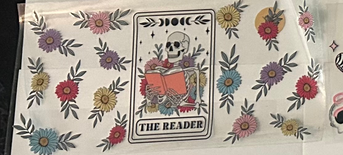 The Reader with Flowers
