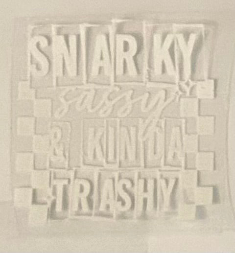 Snarky Sassy & kinda Trashy