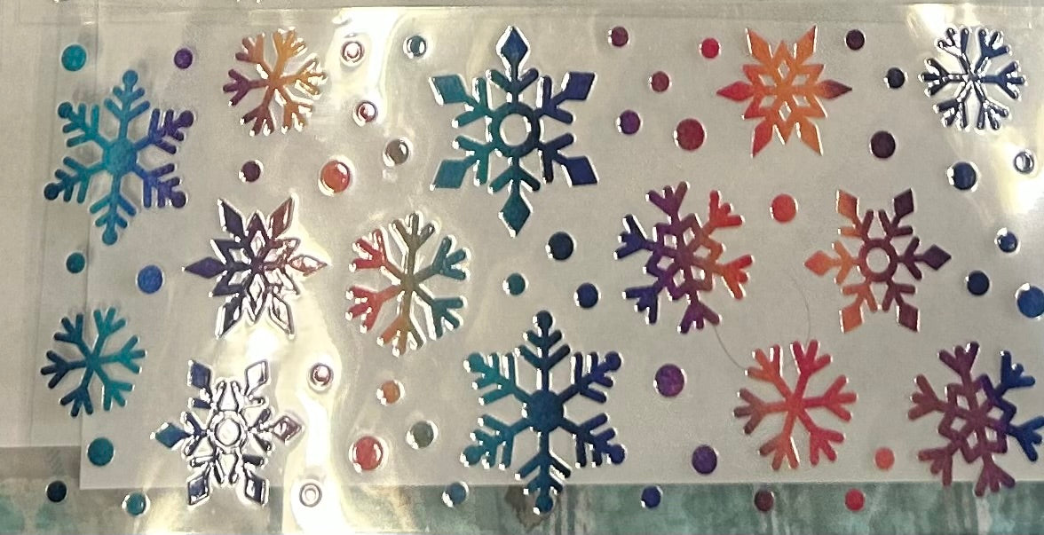 Colorful Snowflakes