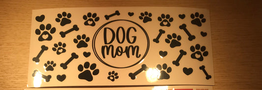 Dog Mom Decal wrap