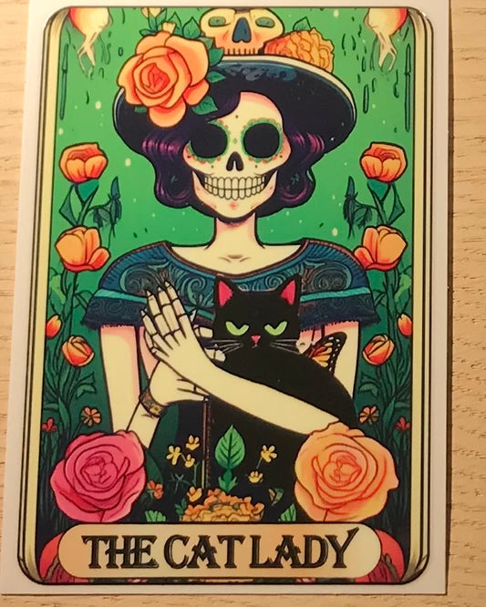 The Cat Lady Decal Wrap