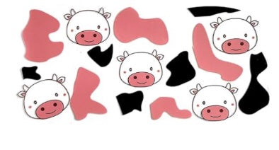 Cute Cow Decal Wrap