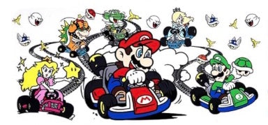 Mario Bros Decal Wrap #3