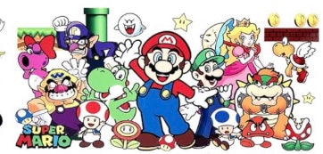 Mario Bros Decal Wrap #6