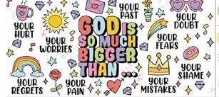 God is So Much Bigger Than Decal Wrap