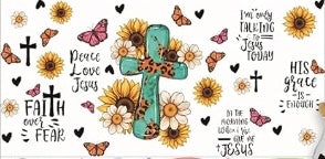 Faith over Fear Decal Wrap