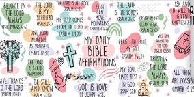 Daily Bible Affirmations Decal Wrap #2