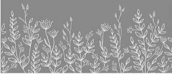 White Flowers Decal Wrap #4