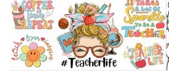 Teacher Decal Wrap #6