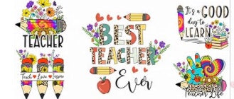 Teacher Decal Wrap #8