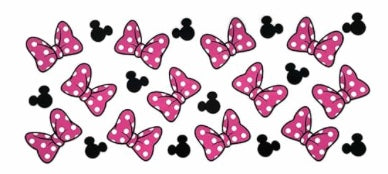 Minnie Mouse Decal Wrap