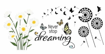 Never Stop Dreaming Decal Wrap