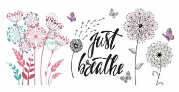 Just Breathe Decal Wrap