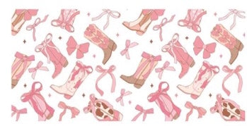 Bows and Boots Decal Wrap