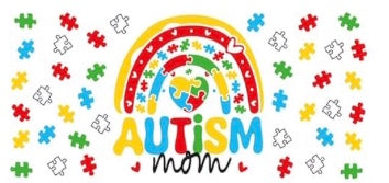 Autism Mom Decal Wrap