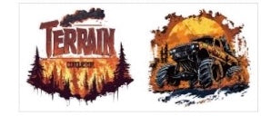 Monster Truck Terrain Conqueror Decal Wrap