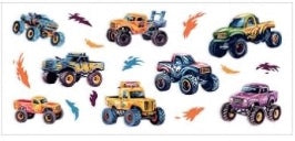 Monster Truck Assortment Decal Wrap