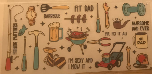 Fit Dad Decal Wrap
